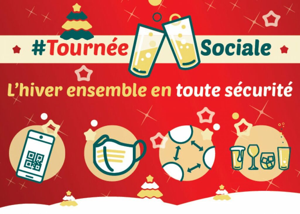 #TournéeSociale : appel à une consommation sûre et responsable dans l'horeca