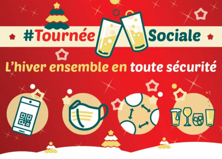 #TournéeSociale : appel à une consommation sûre et responsable dans l'horeca