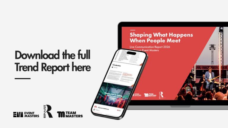 Group Event Masters brengt Live Communication Report 2026 uit cover